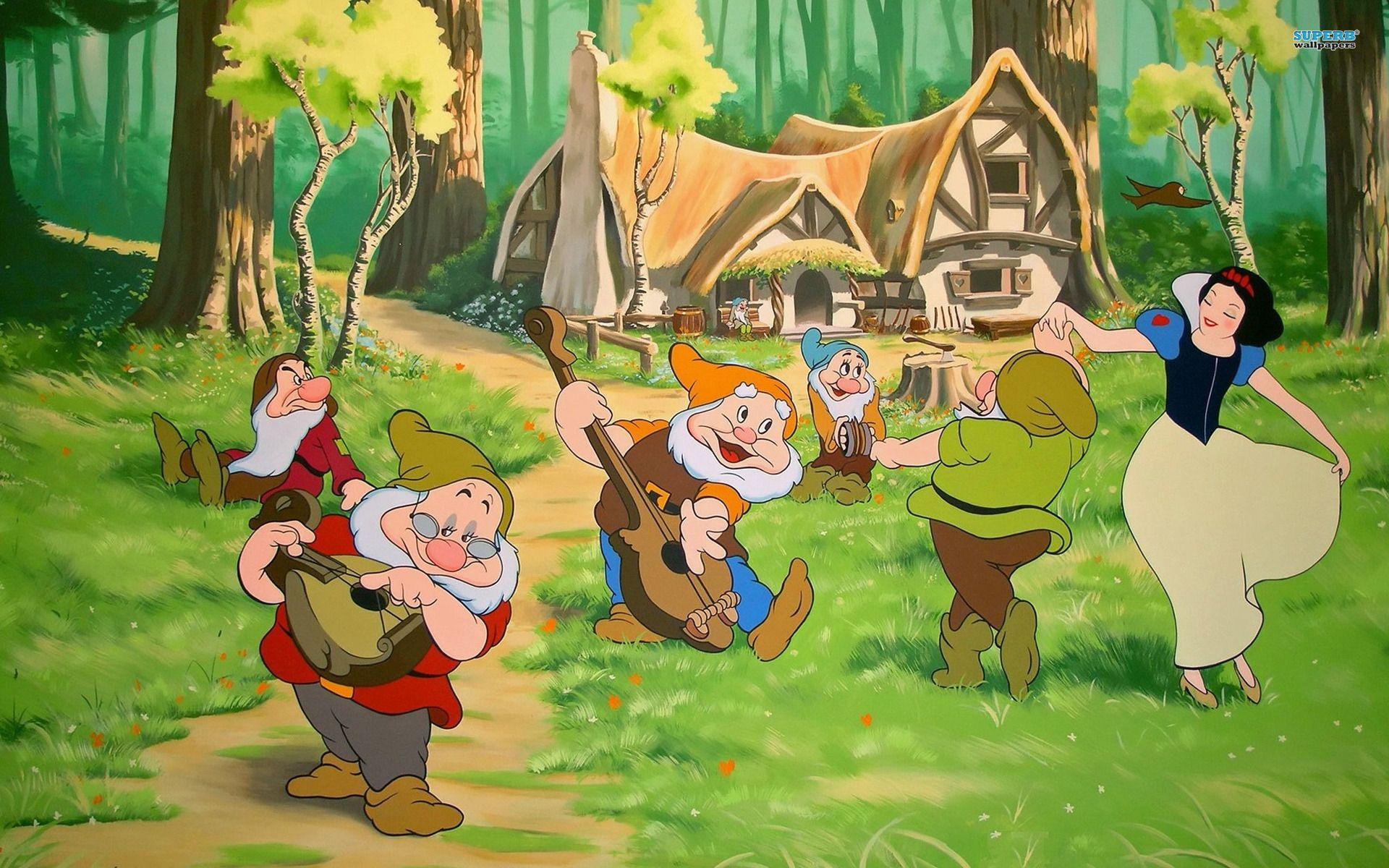 Snow White And The Seven Dwarfs Wallpapers Wallpaper - vrogue.co