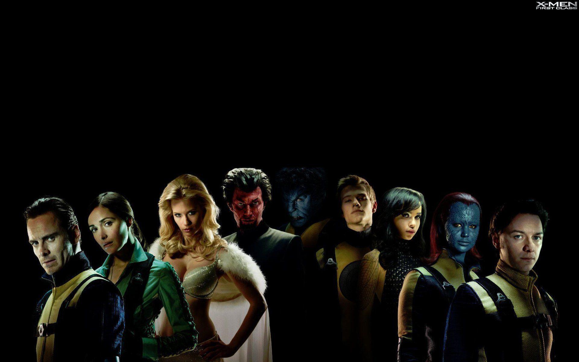 X Men: First Class X Men: First Class Superheroes Black Background