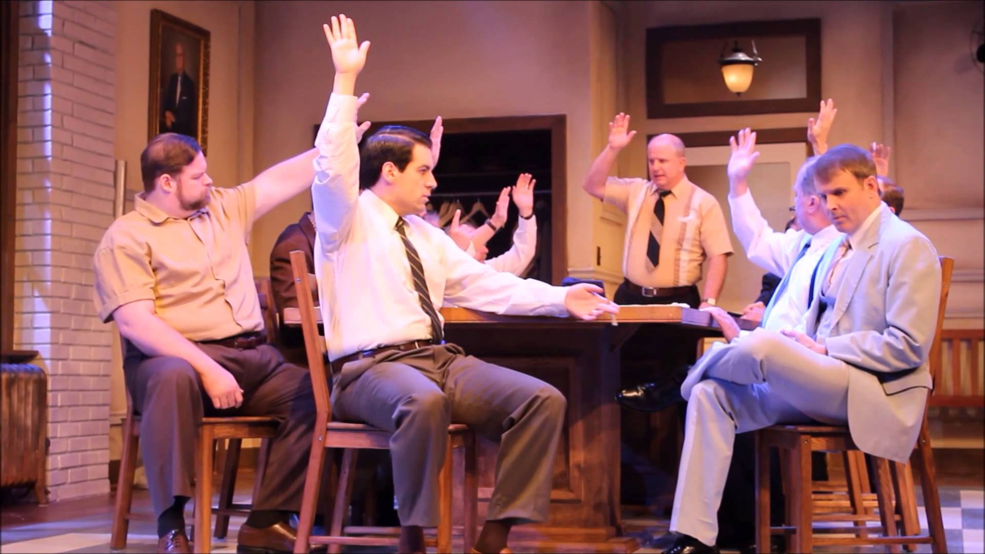A. D. Players Theater Presents 12 Angry Men