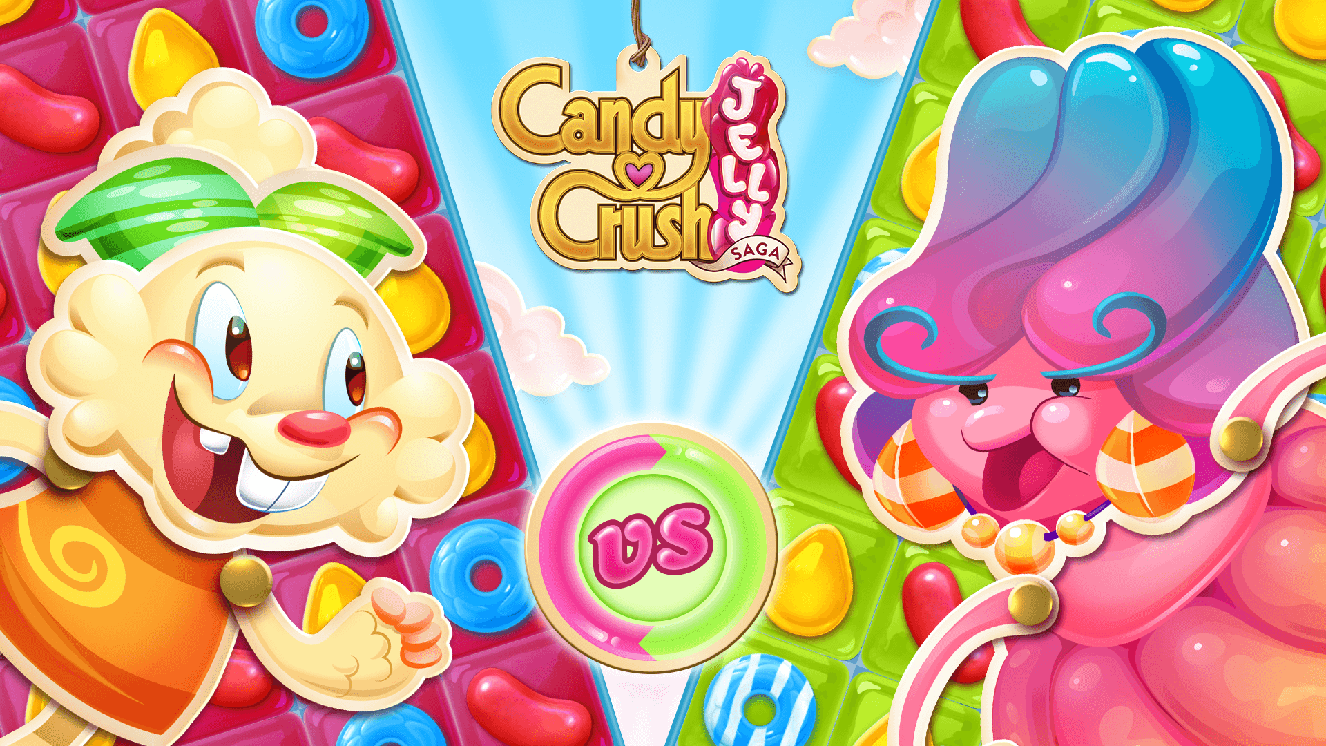 Candy Crush Saga Full HD Wallpaper and Backgroundx1080