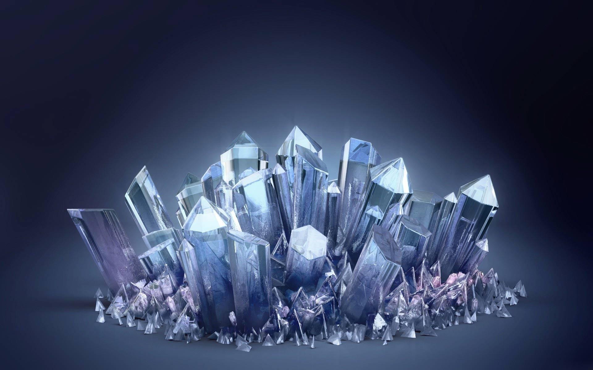 Diamonds Crystals background (wallpaper). minerals