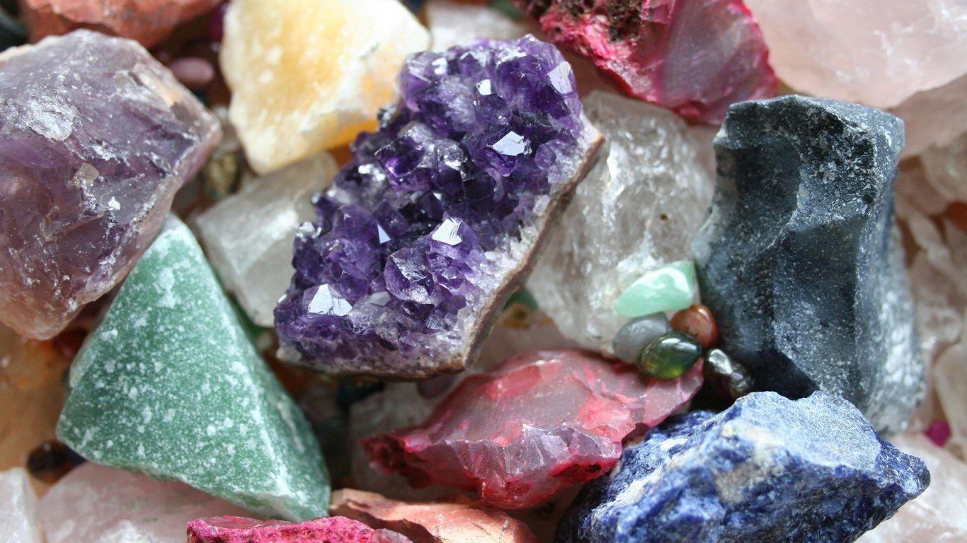 Nature: Digital Art Geology Colors Crystals Quartz Stones Minerals