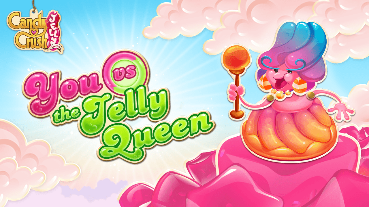 You vs the JellyQueen.png. Candy Crush Jelly