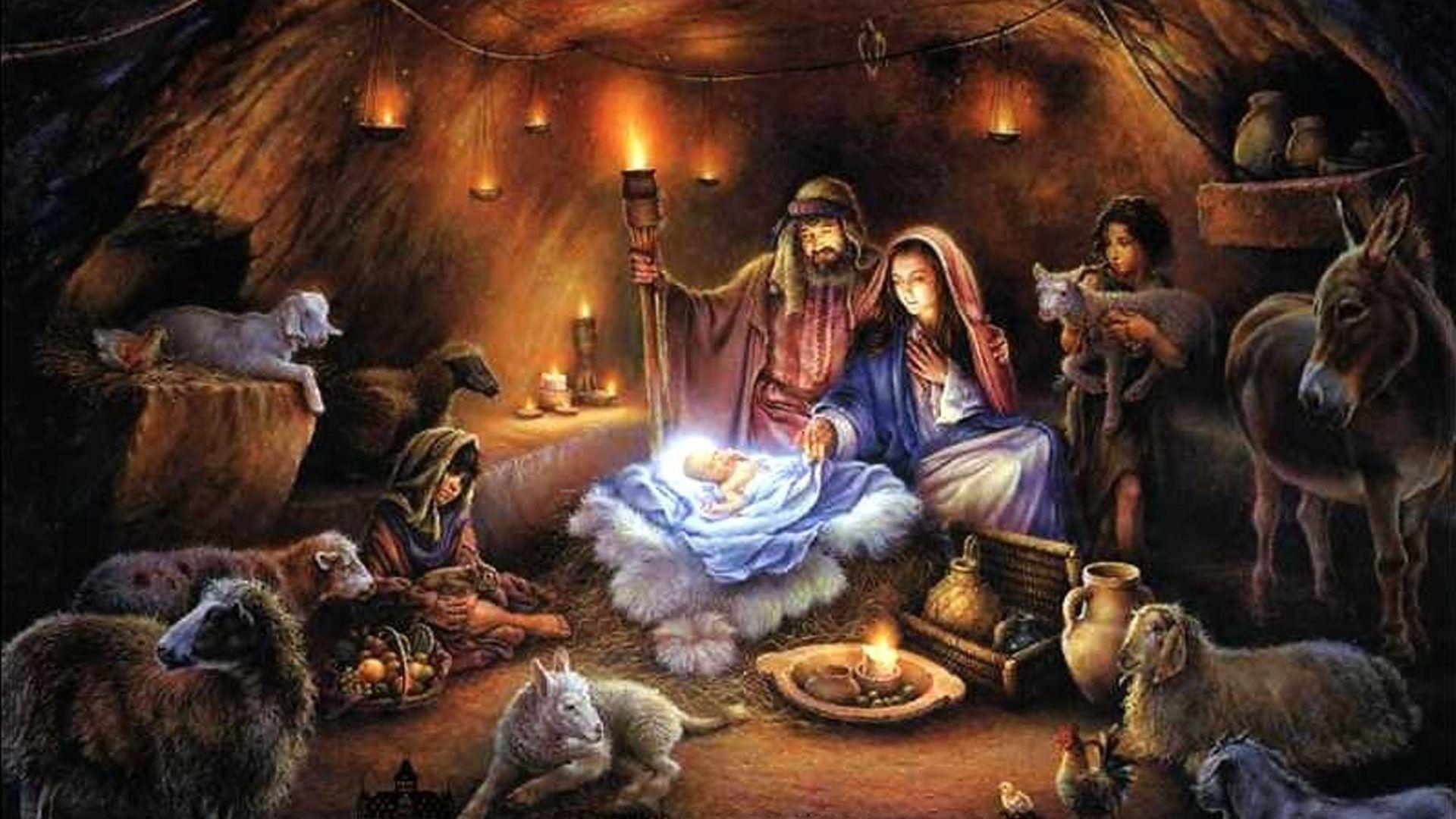 Birth Of Jesus Wallpaper