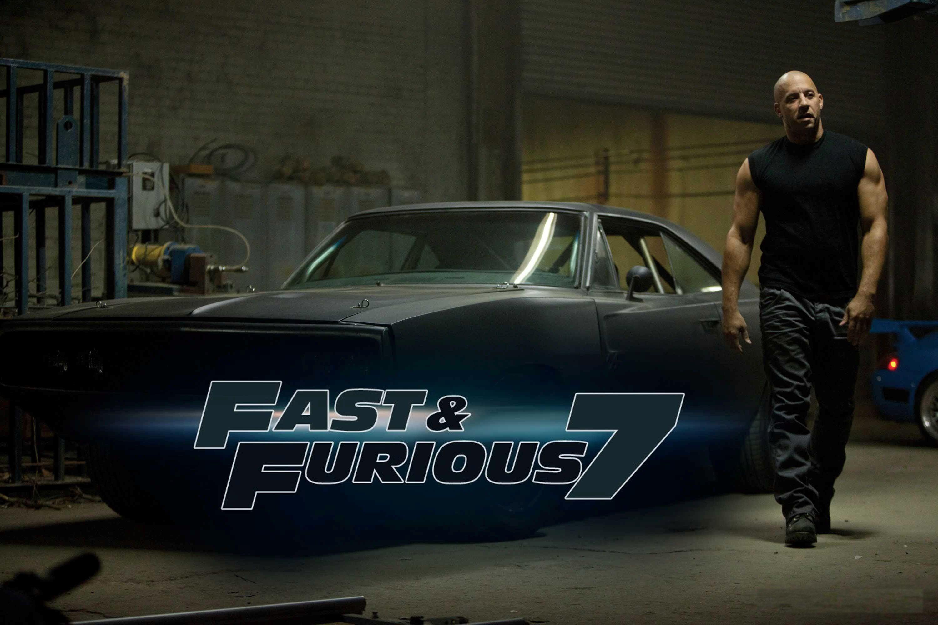 Celebrities Diesel in Hollywood Movie Furious 7 HD