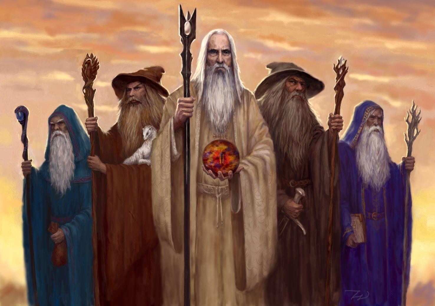 movies, Gandalf, The Lord of the Rings, wizards, Saruman, radagast