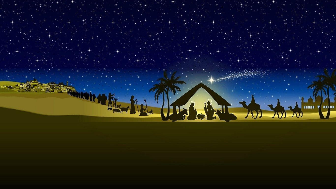 Religion, Christian, Christmas, Bethlehem Night