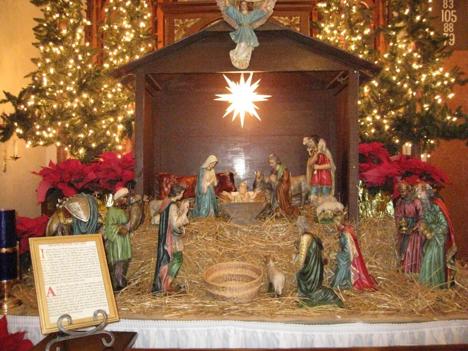 Christmas Decoration Jesus Birth. Ideas Christmas Decorating