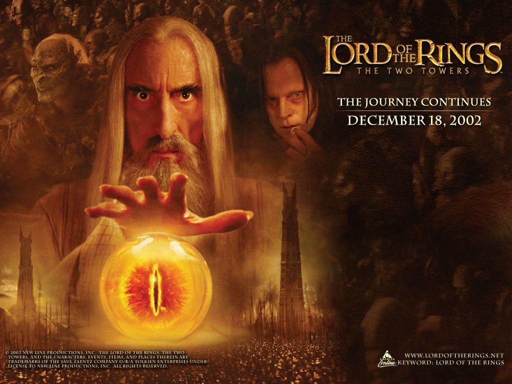 The Lord of the Rings: The Two Towers Saruman Wallpaper