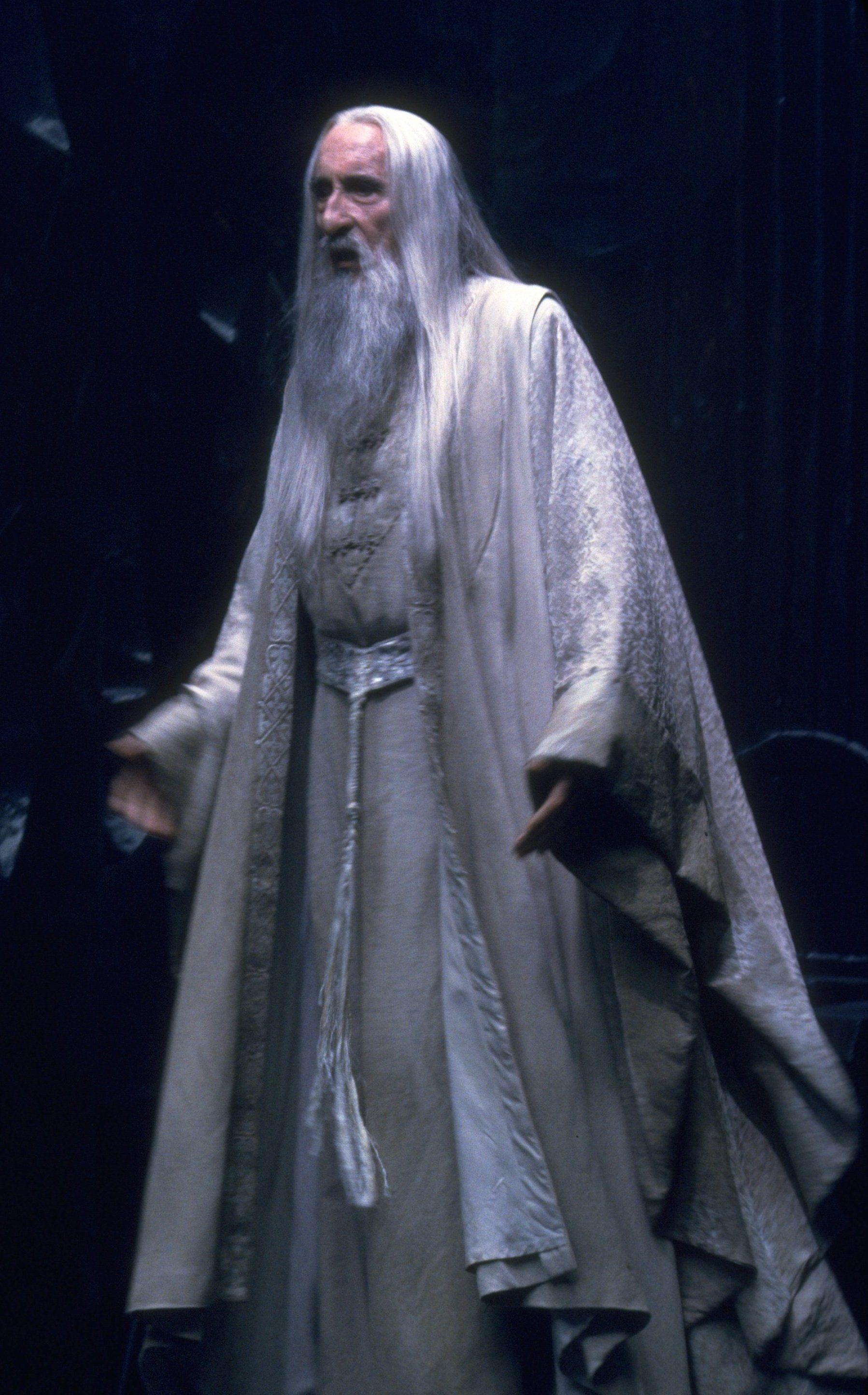 Saruman. The Lord of the Rings. Movie Lord of the Rings