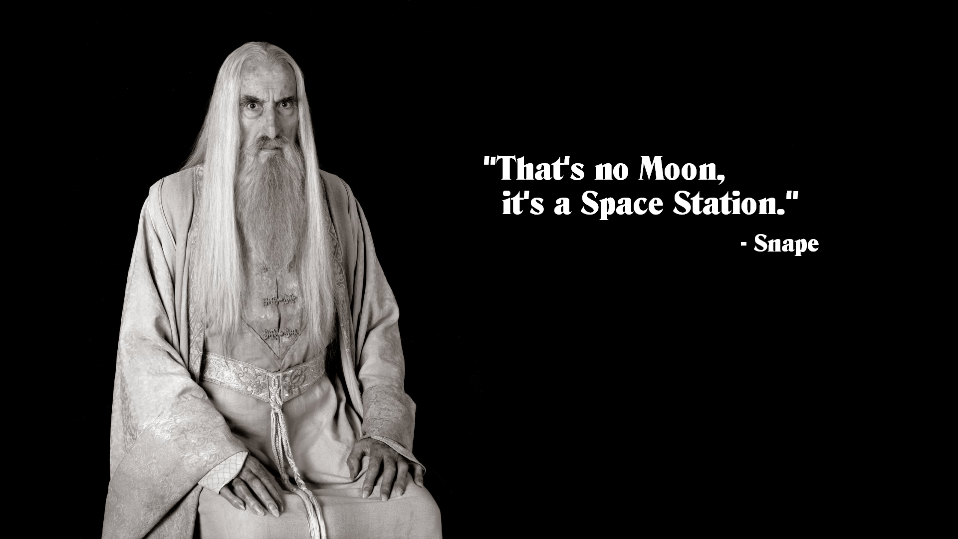 Quotes Harry Potter Saruman Star Wars Lord Rings Black Funny