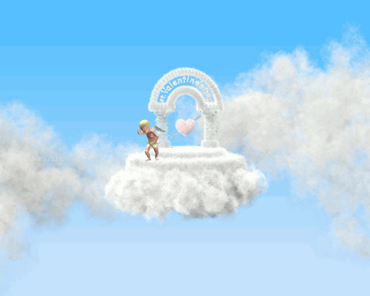 Enove anime: Cupid Animated Wallpaper