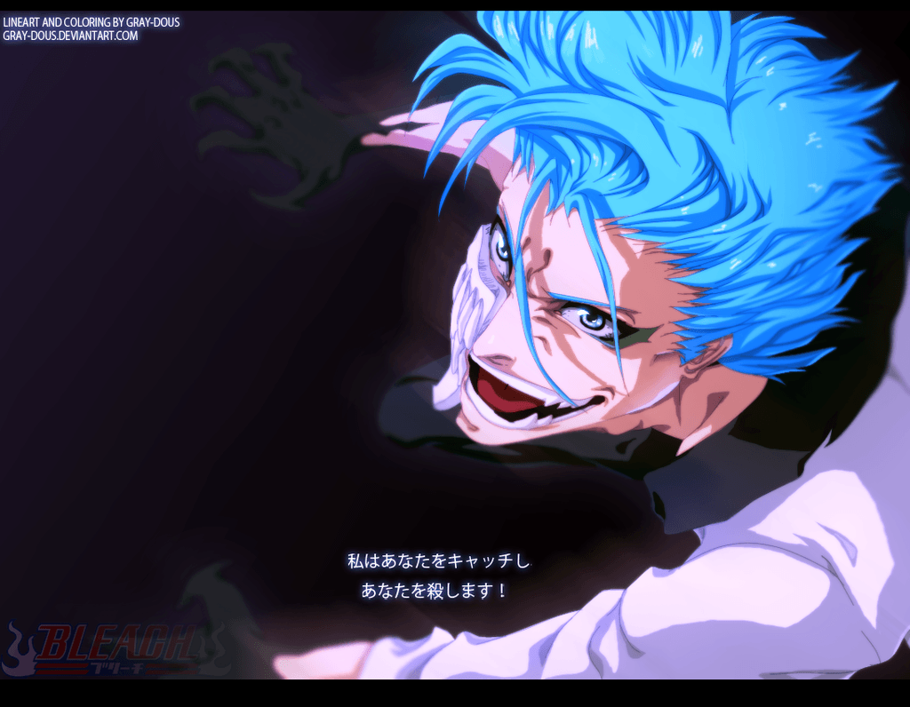 Grimmjow Jaegerjaquez 630 By Gray Dous