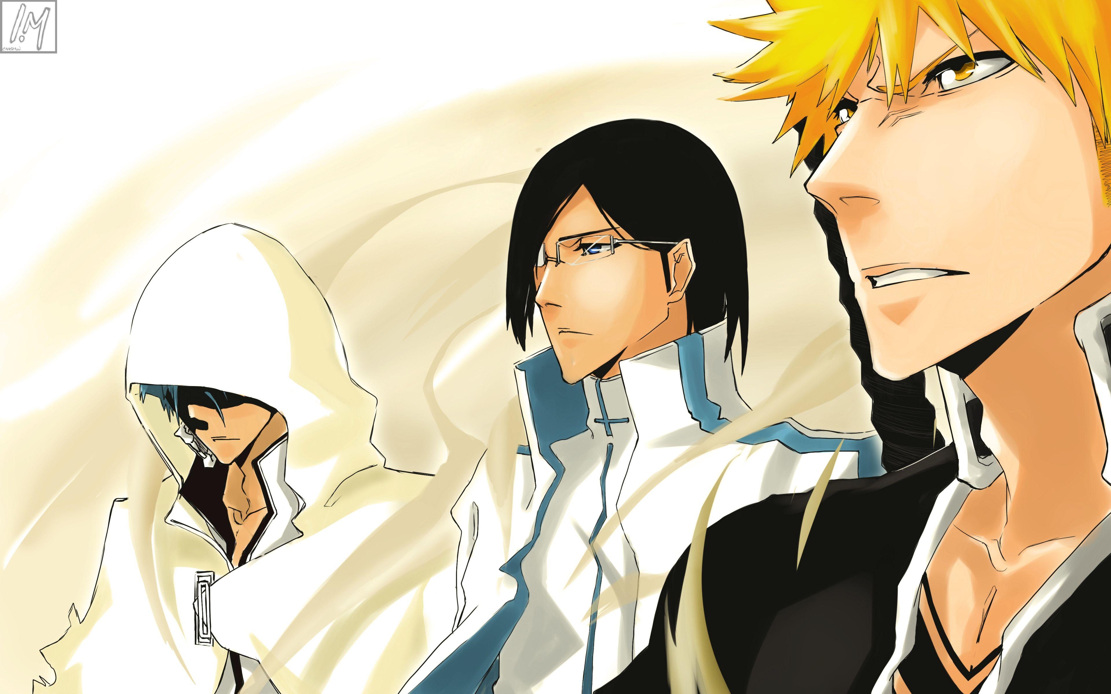 Download Wallpaper 3840x2400 Bleach, Ichigo kurosaki, Shinigami