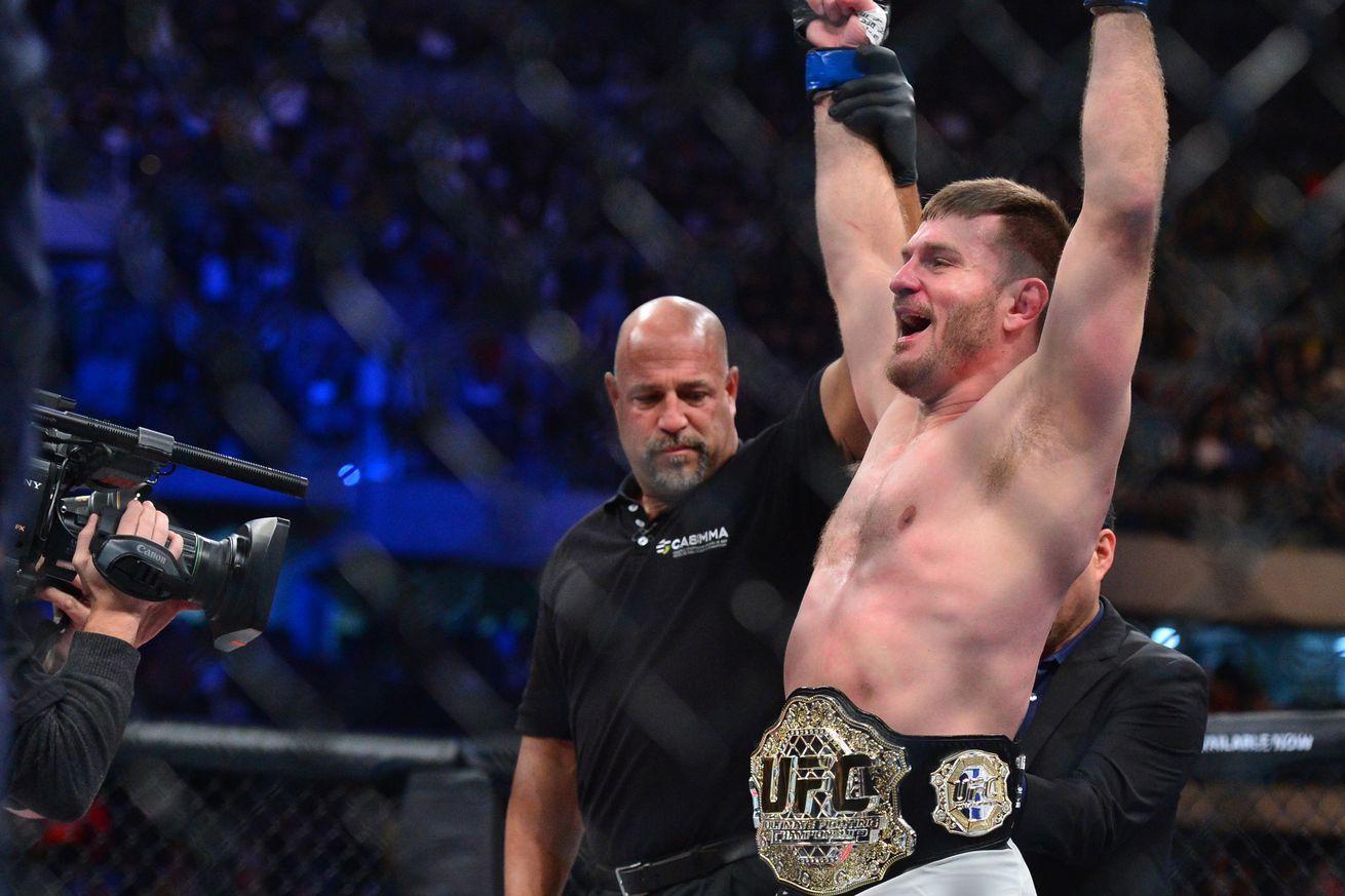 Video: Stipe Miocic Knocks Out Fabricio Werdum For Heavyweight Belt