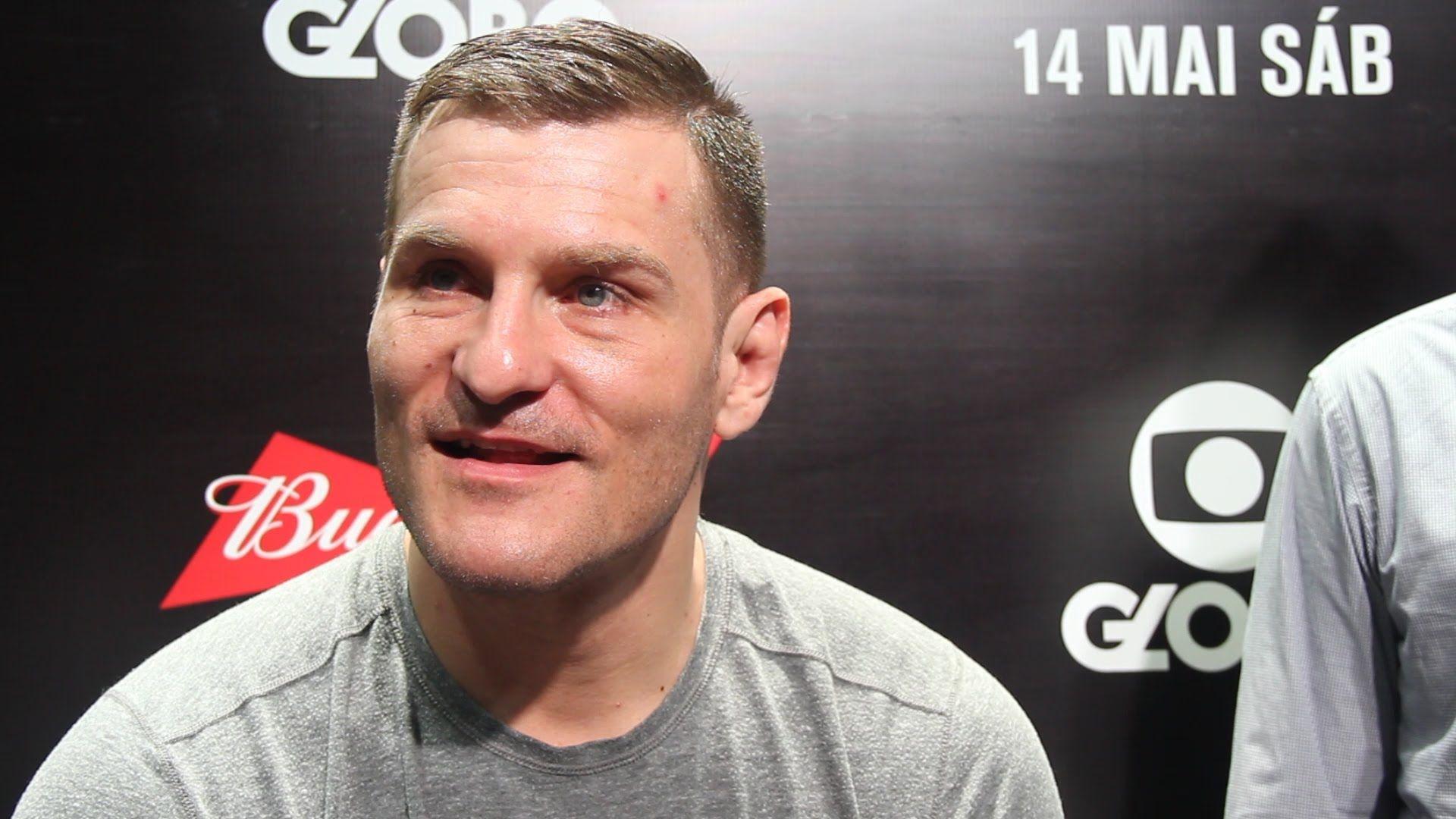 Stipe Miocic UFC 198 Media Scrum