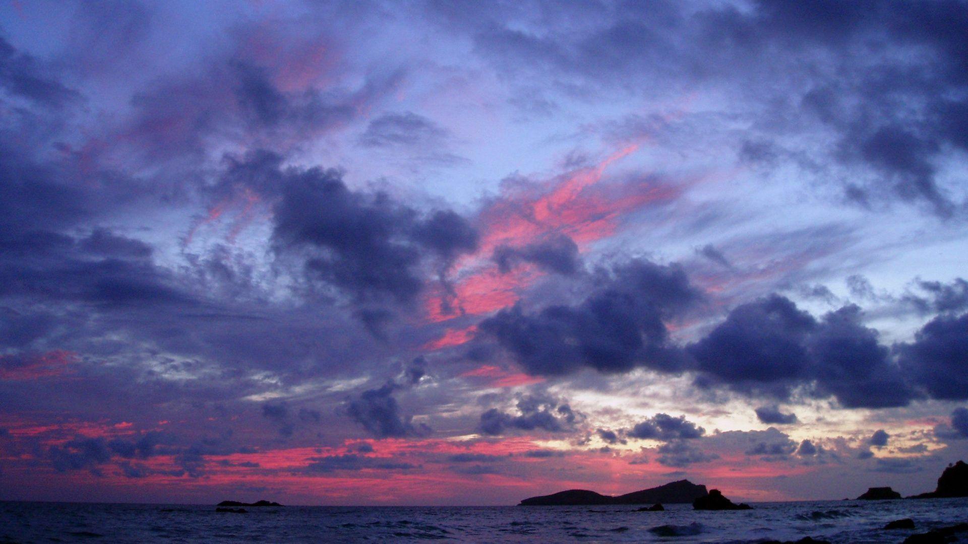 Sky Wallpaper: Beautiful Beauty Sunset Nature Waves