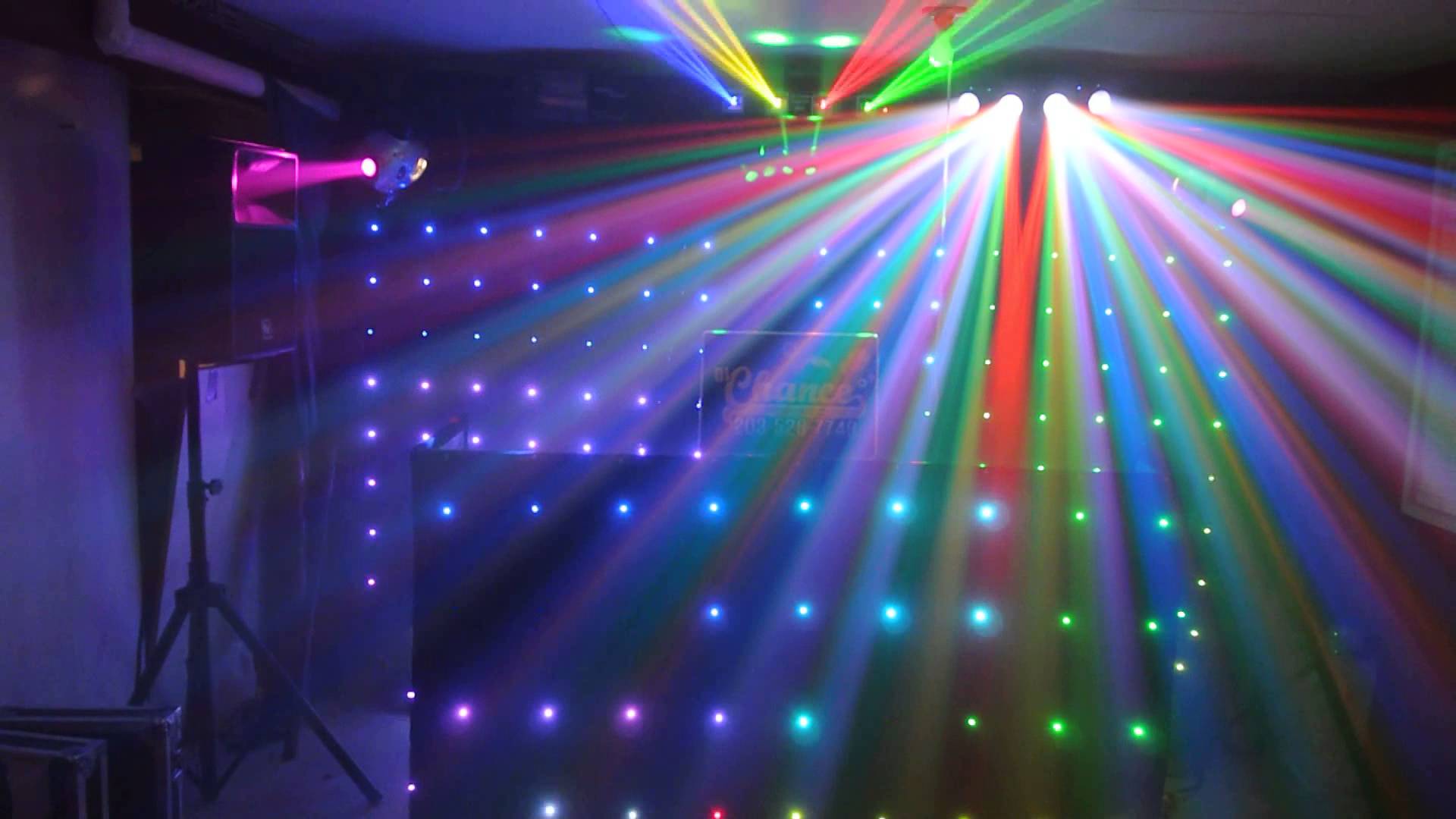 HD] DJ CHANCE LED LASER STROBE LIGHT SHOW