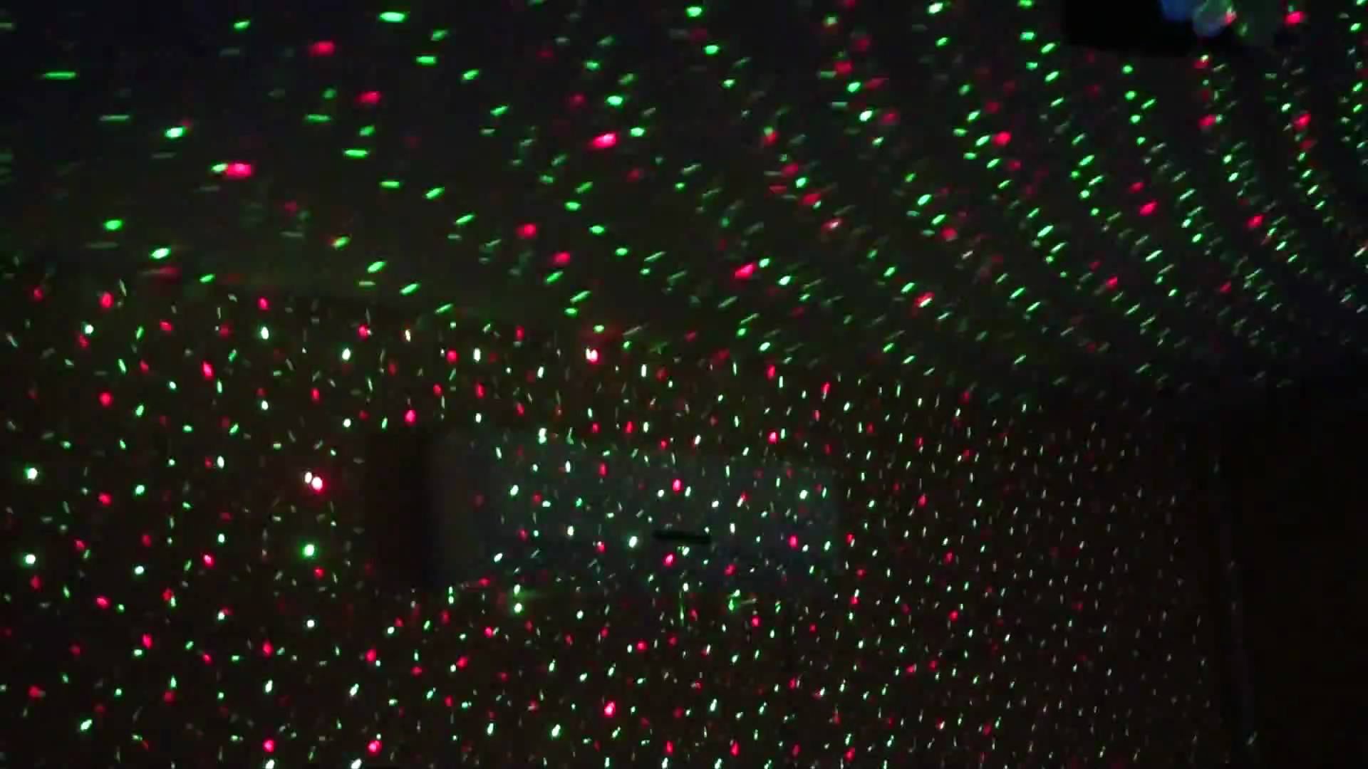 Mini laser stage lighting