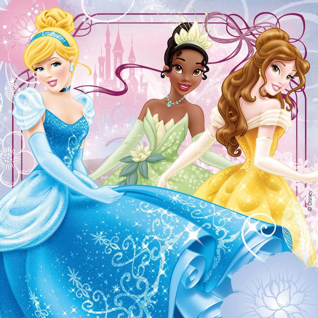 The Disney Princess image Cinderella, Belle, Tiana HD wallpaper