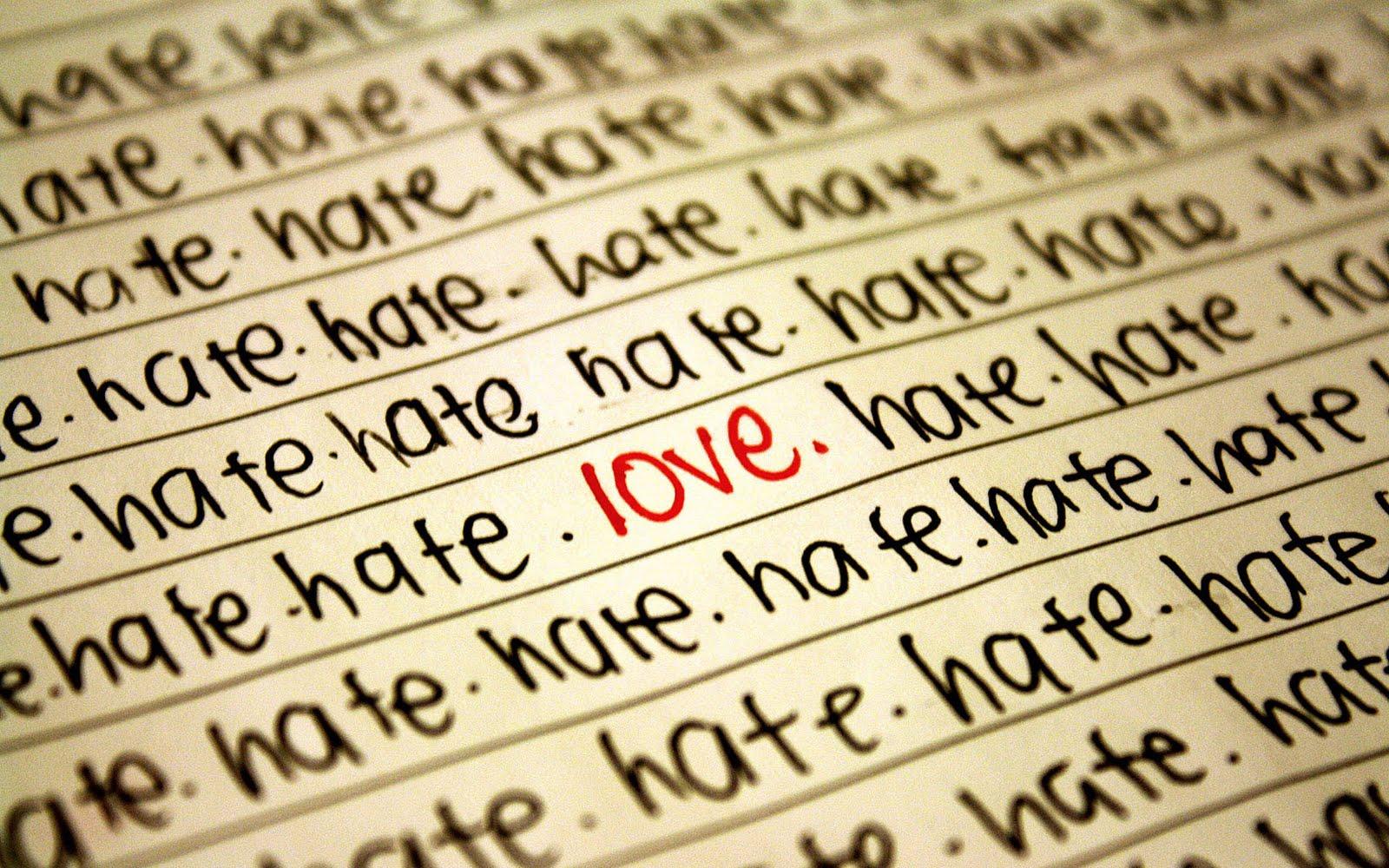 Love Hate Ultra HD Desktop Background Wallpaper for : Widescreen &  UltraWide Desktop & Laptop