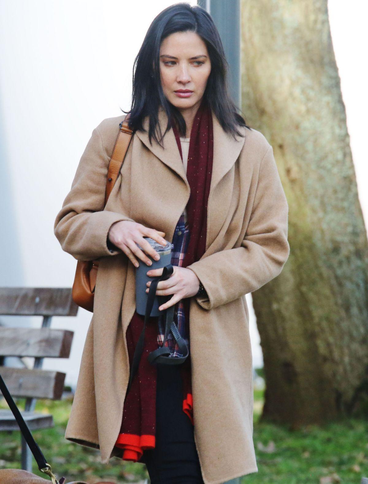 Olivia Munn on the Set of 'The Predator' 2018 Film in Vancouver
