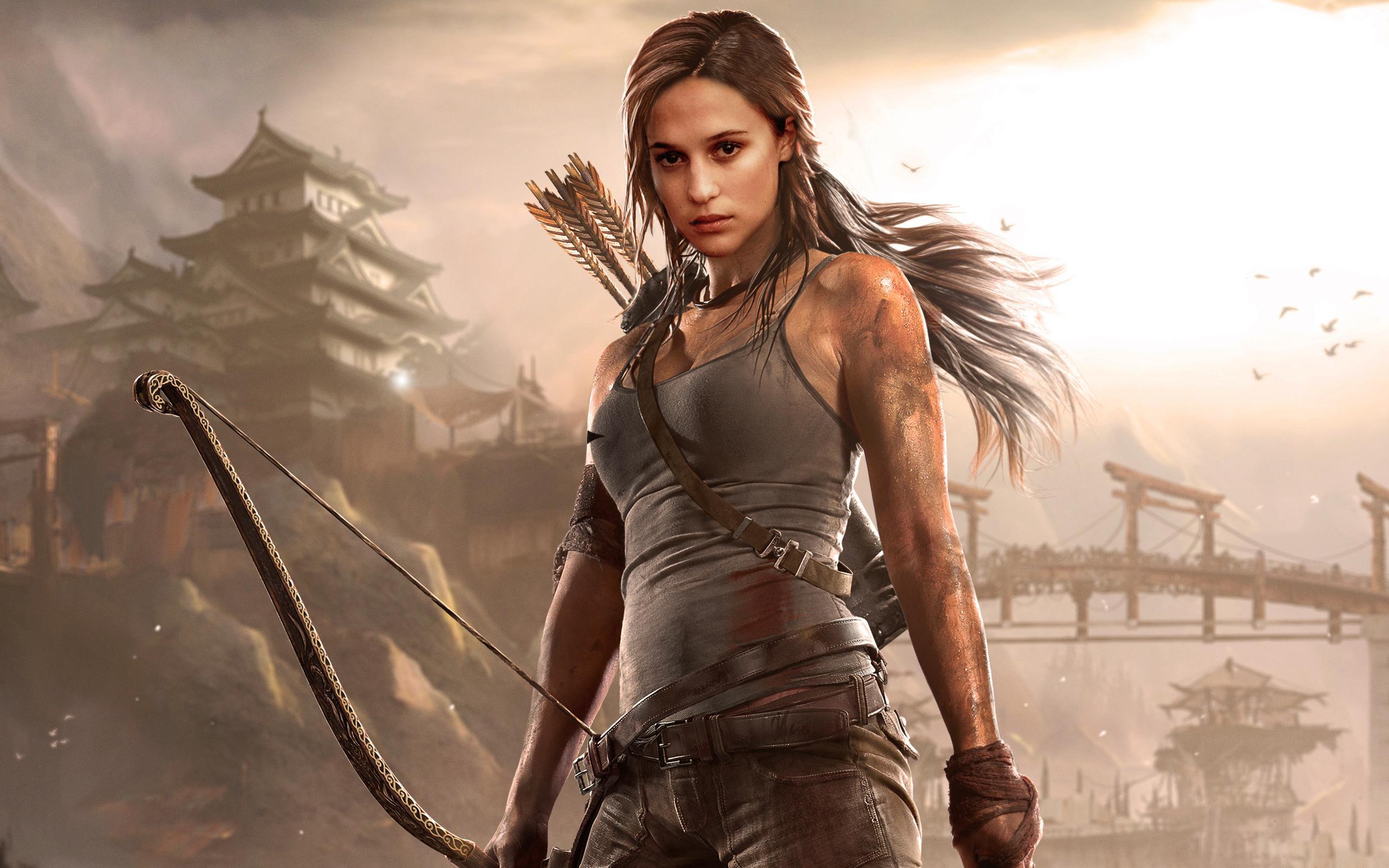 First image emerge of Alicia Vikander as Lara Croft in 'Tomb