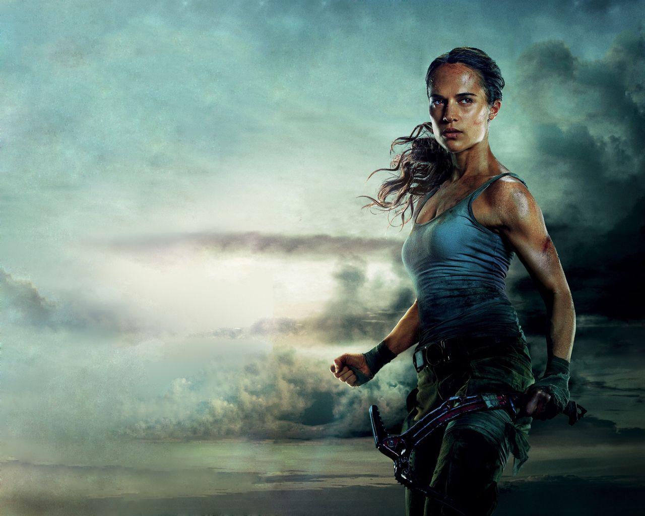 Download Alicia Vikander Tomb Raider 2018 Movie 1280x1024