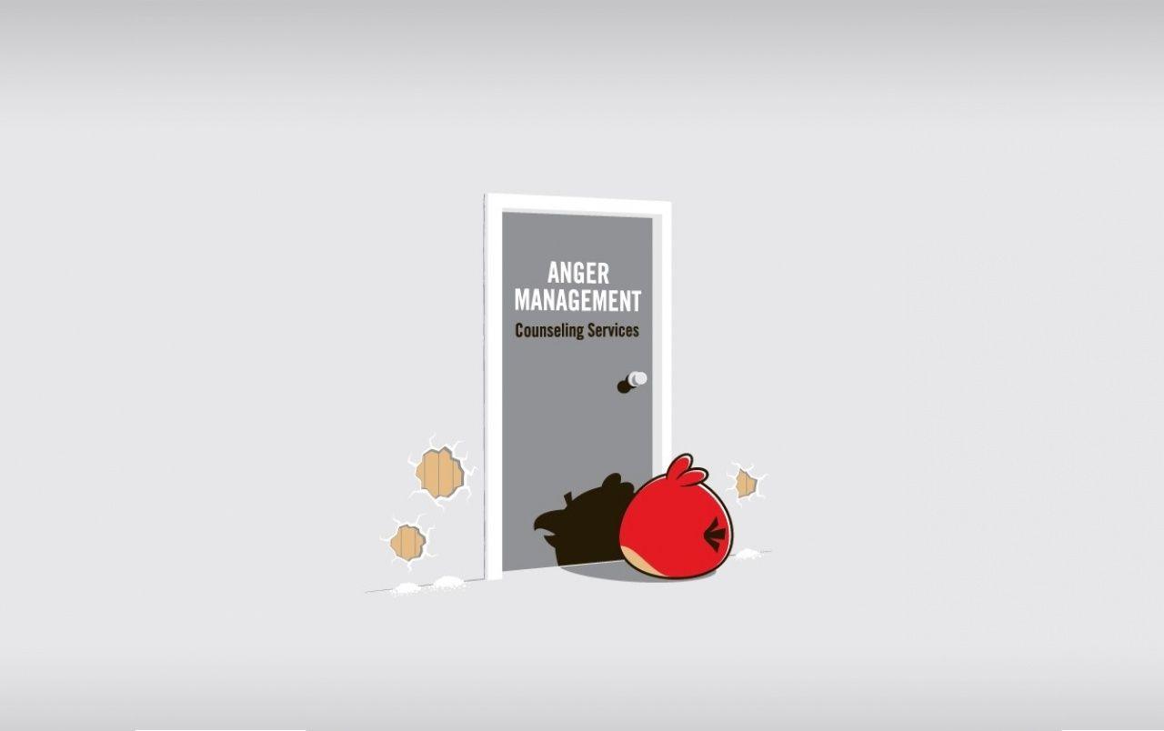 Angry Birds Anger Management wallpaper. Angry Birds Anger