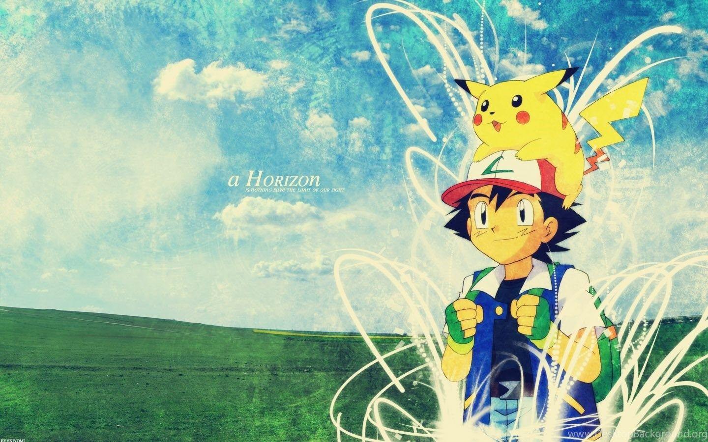 Ash Ketchum And Pikachu Wallpaper. Desktop Background