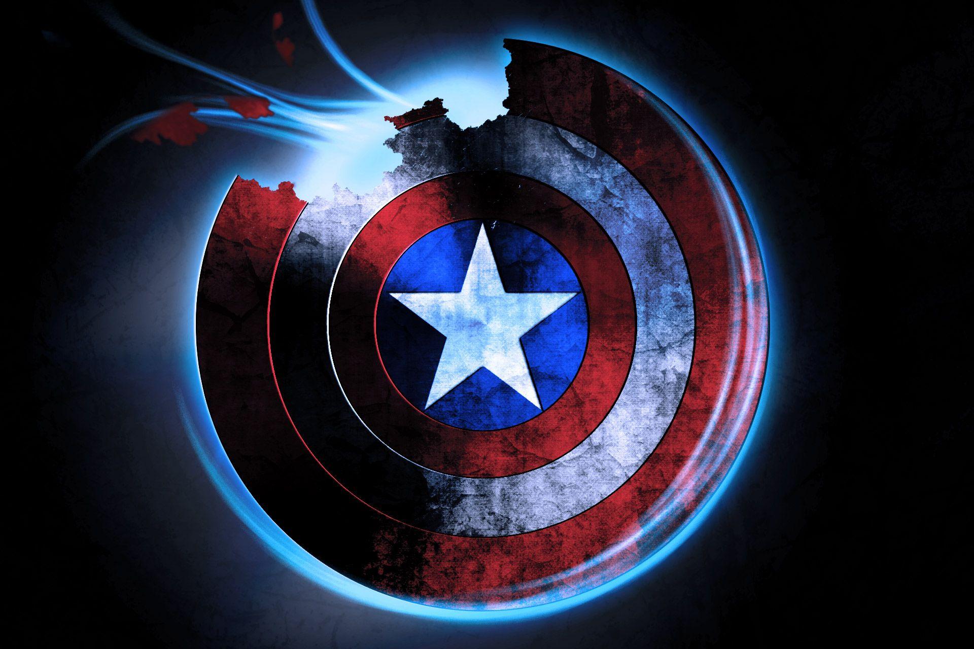 captain america shield wallpaper mobile