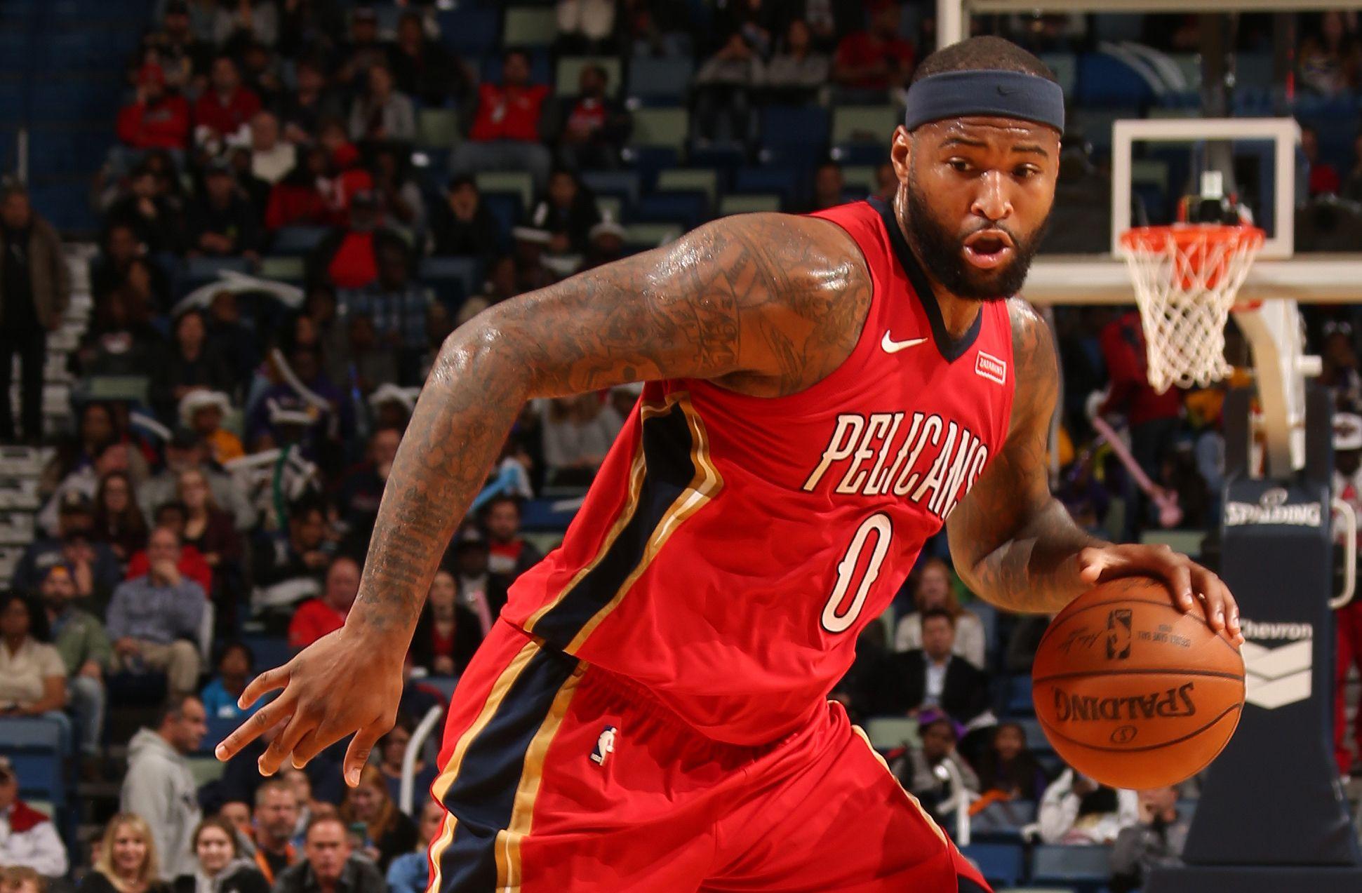 DeMarcus Cousins Goes for 40 and 22 in Pelicans Win