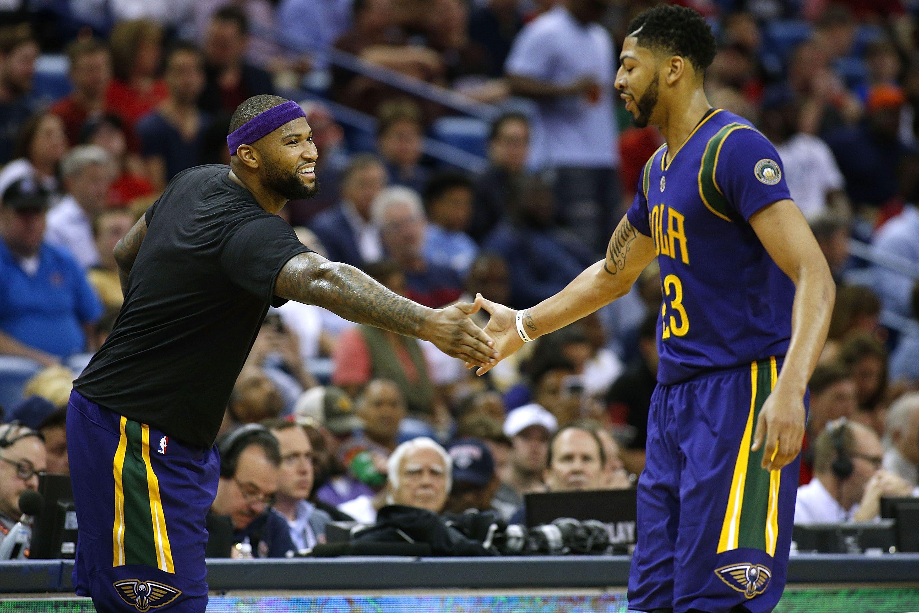 The DeMarcus Cousins experiment with Anthony Davis isn't working