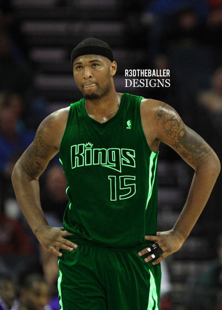 Demarcus Cousins Jersey Color Switch By R3DtheBaller Designs