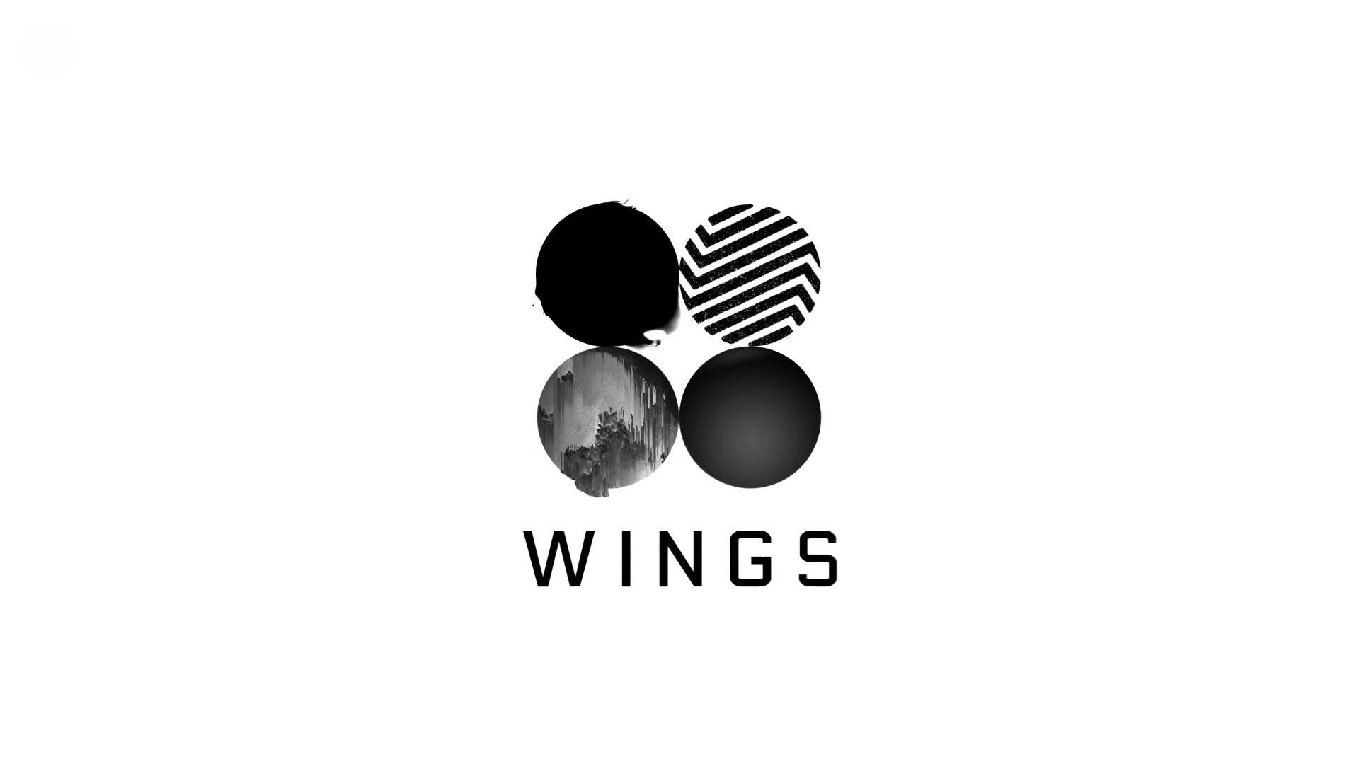  BTS  Wings  Logo Wallpapers  Wallpaper  Cave