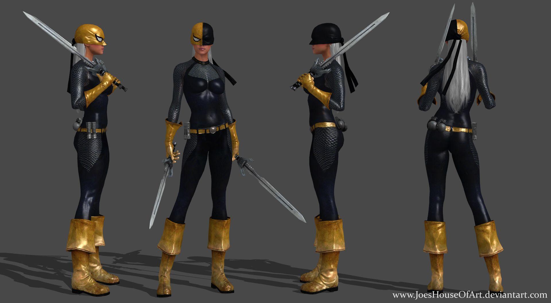 Teen Titans: Rose Wilson custom model