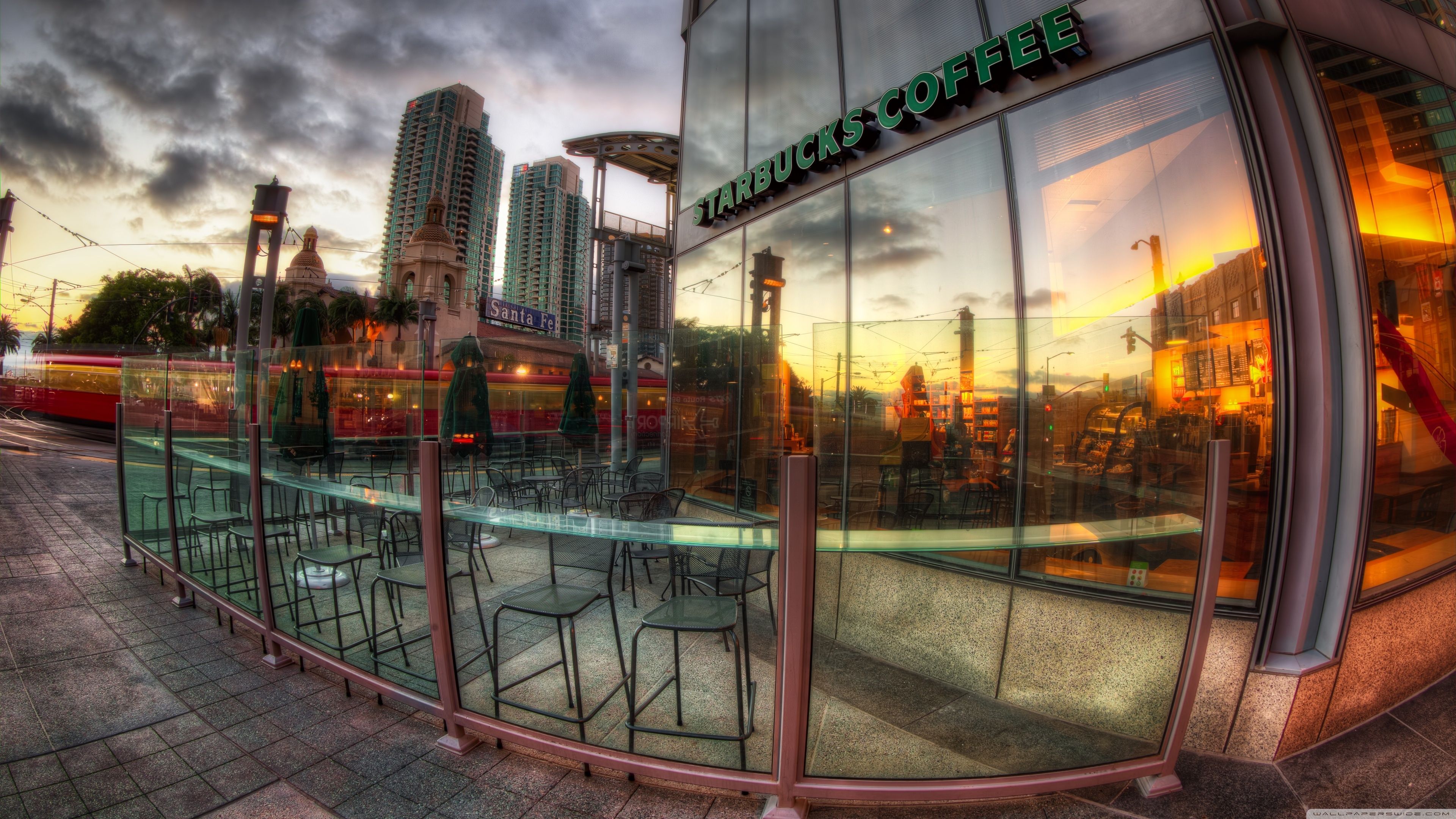 Starbucks Coffee Shop ❤ 4K HD Desktop Wallpaper for 4K Ultra HD