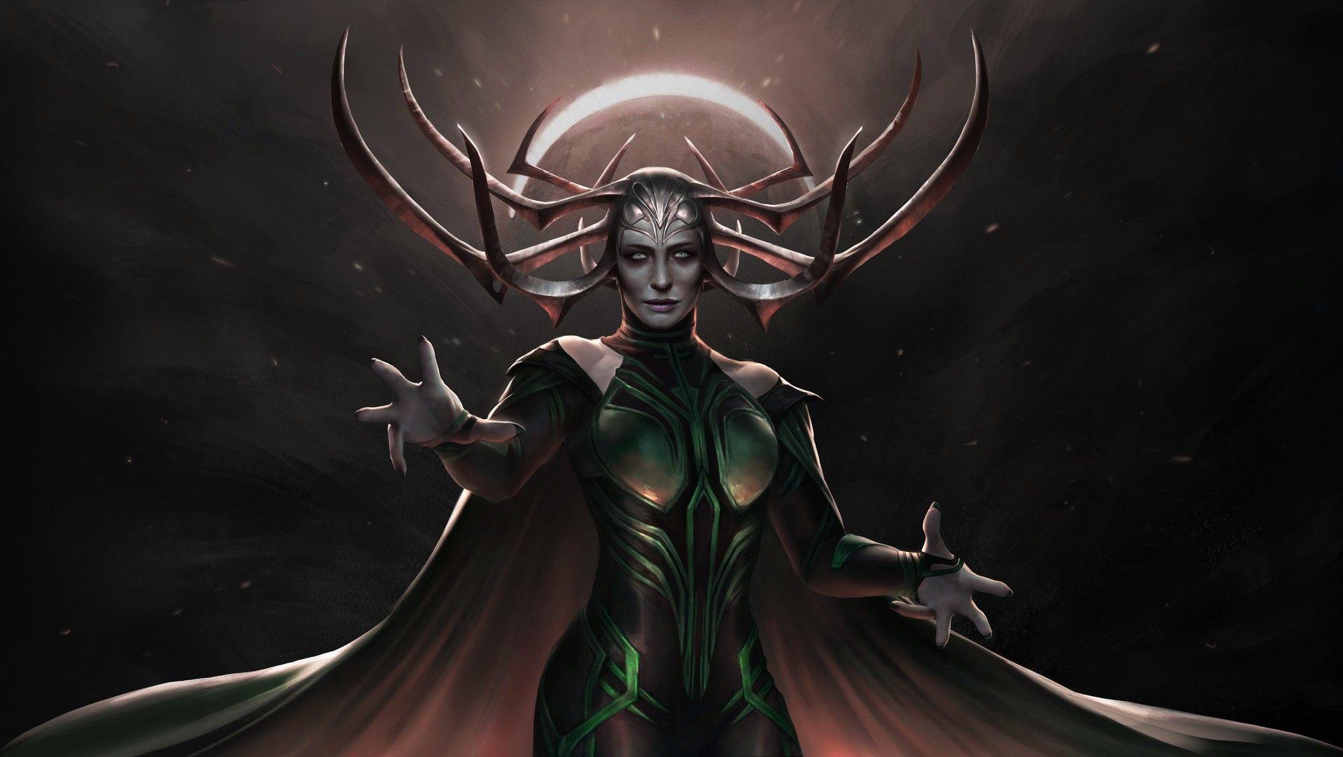 Hela, The Goddess of Death, Character Wallpaper