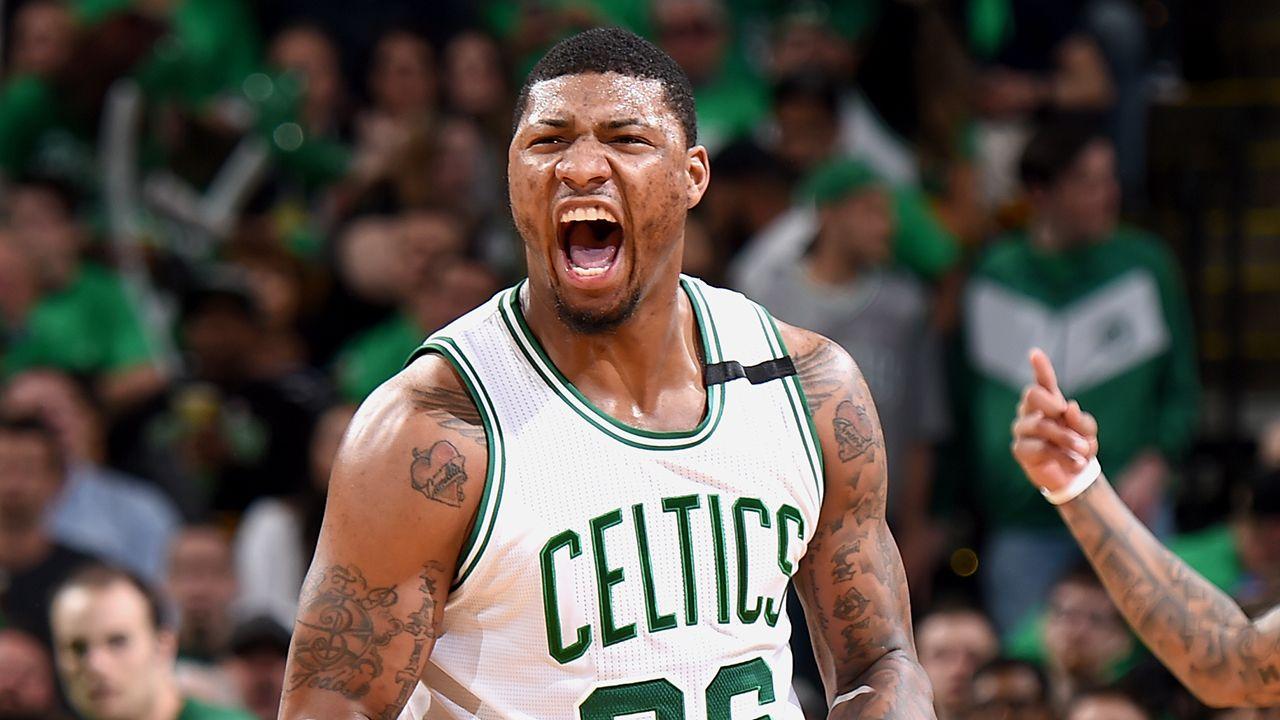 WATCH: Marcus Smart Gives Fan The Middle Finger
