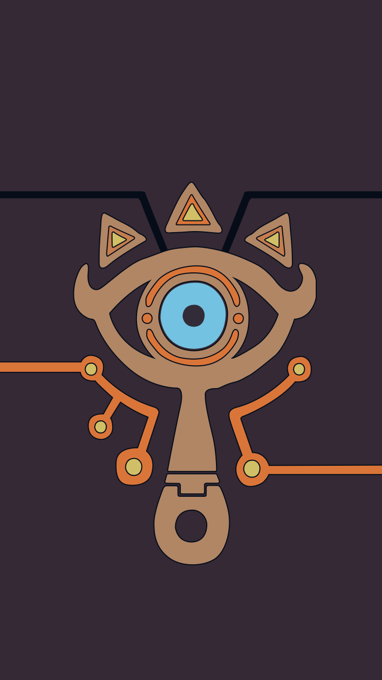 Figured the Sheikah Slate case would be a cool wallpaper for a