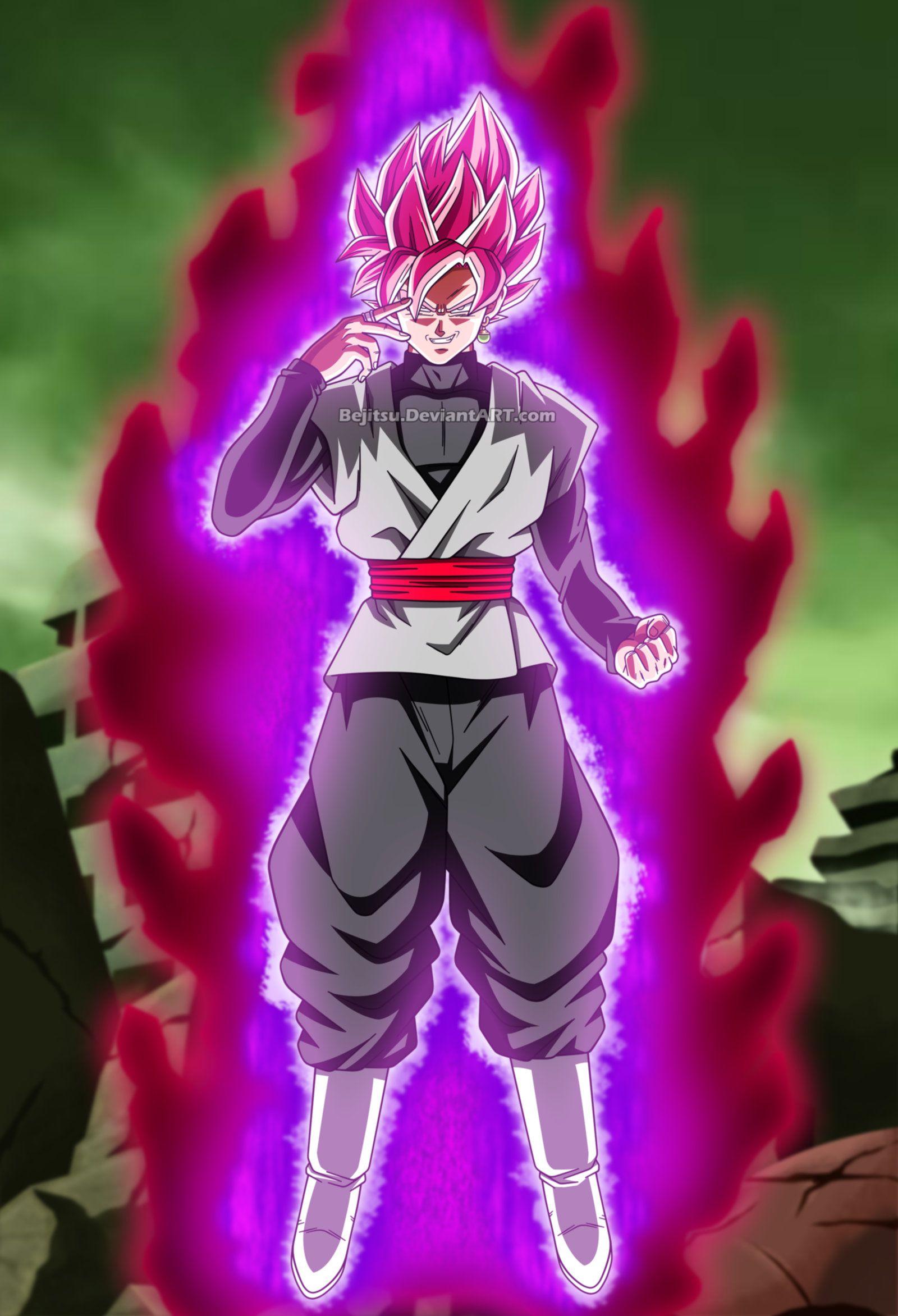 Black Goku Super Saiyan Rose