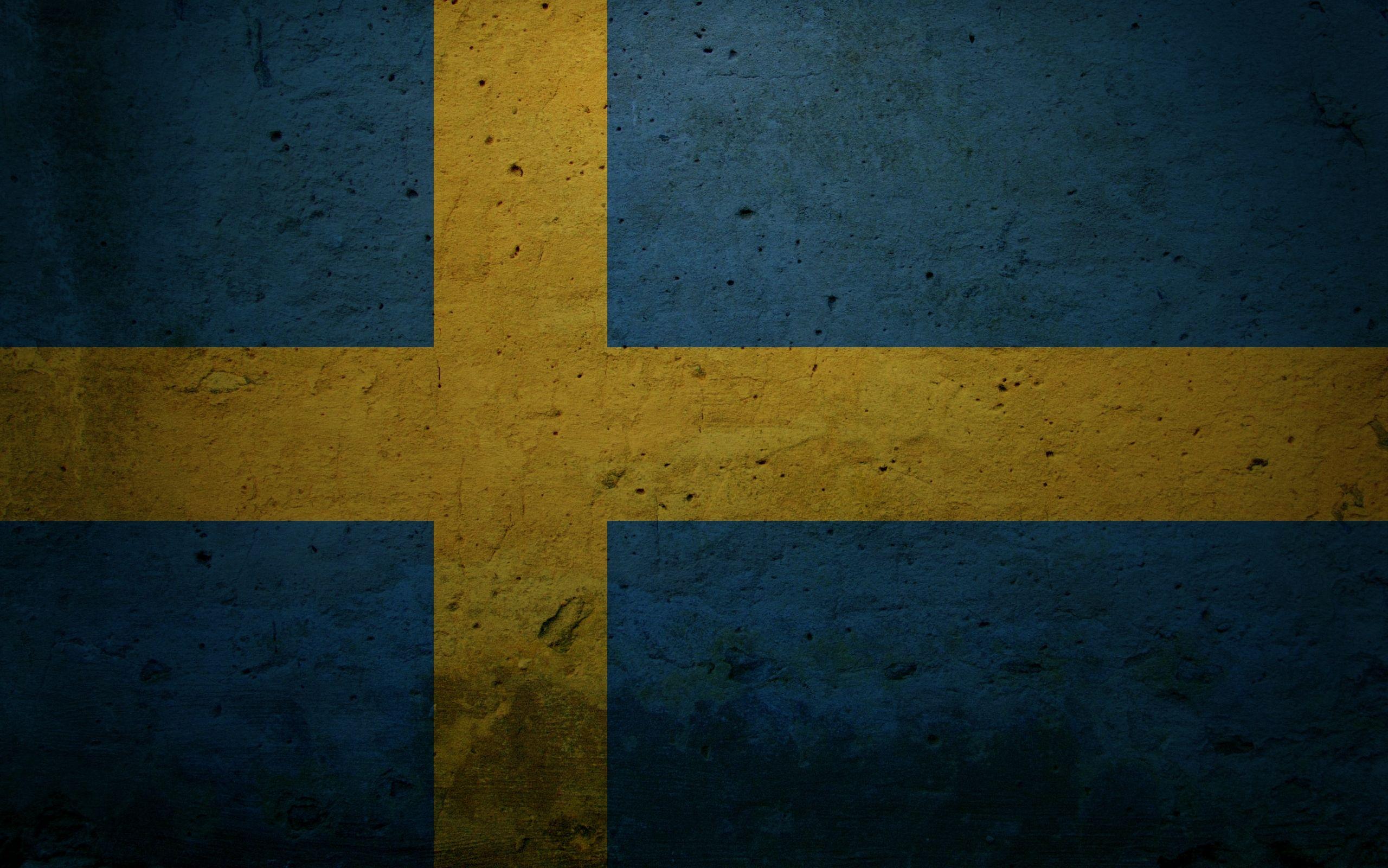 Flag Of Sweden Full HD Wallpaper and Backgroundx1600