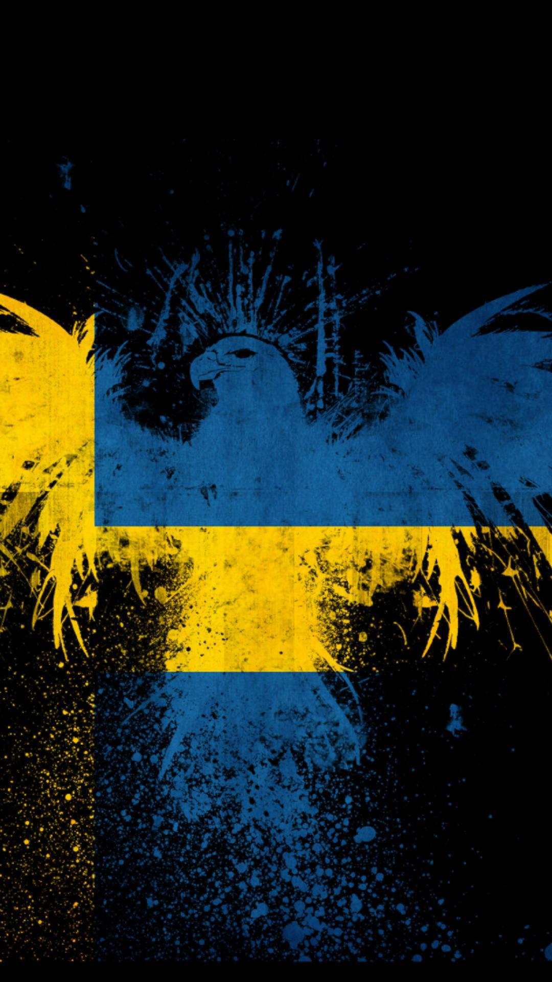 sweden eagles flags swedish