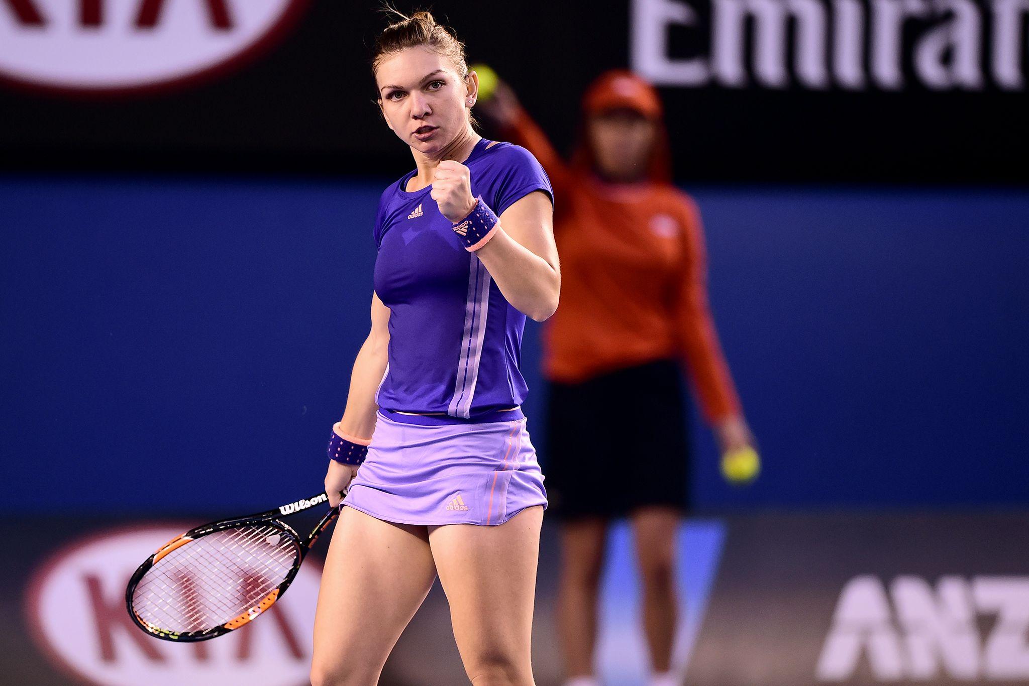 Halep rises to the occasion