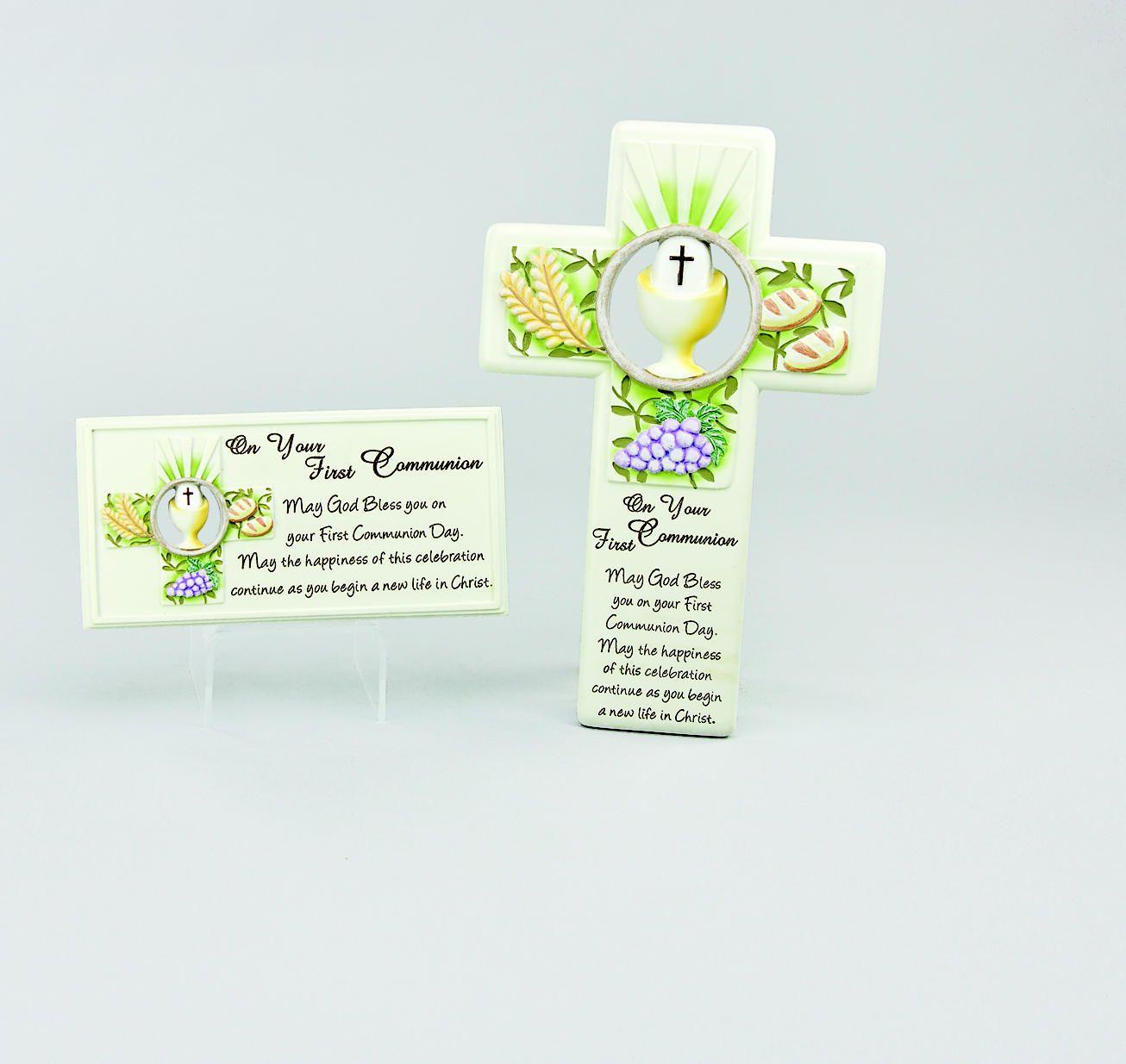 First Holy Communion Plaque. Blessings Christian Gift Shop
