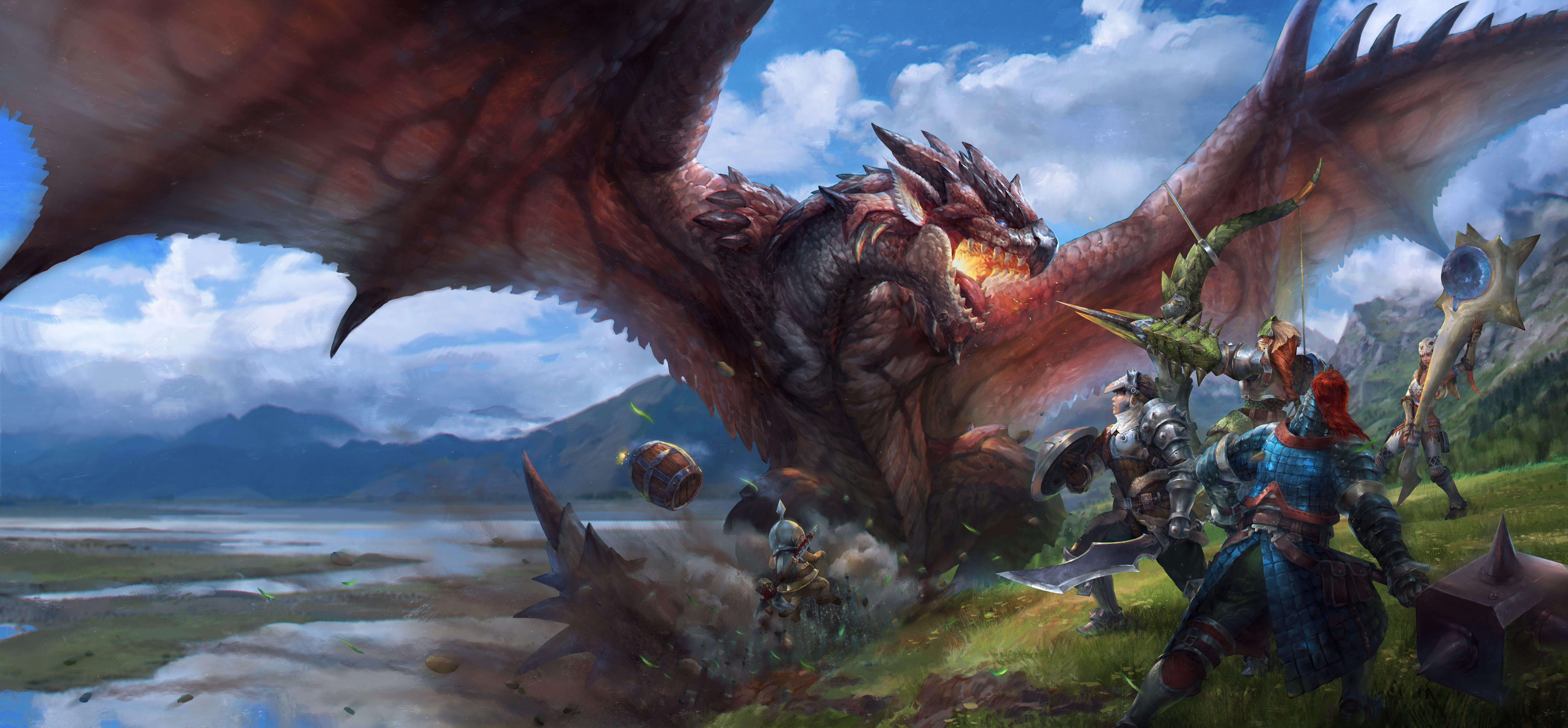 Monster Hunter 8k Ultra HD Wallpapers and Backgrounds