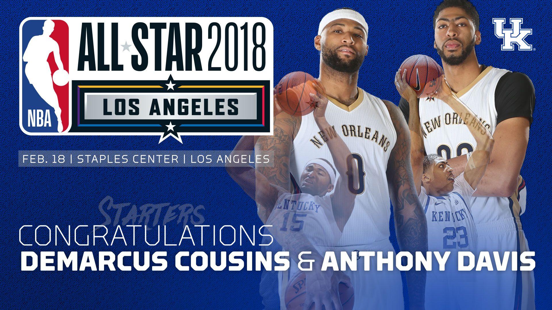 Cousins, Davis Voted to the NBA All
