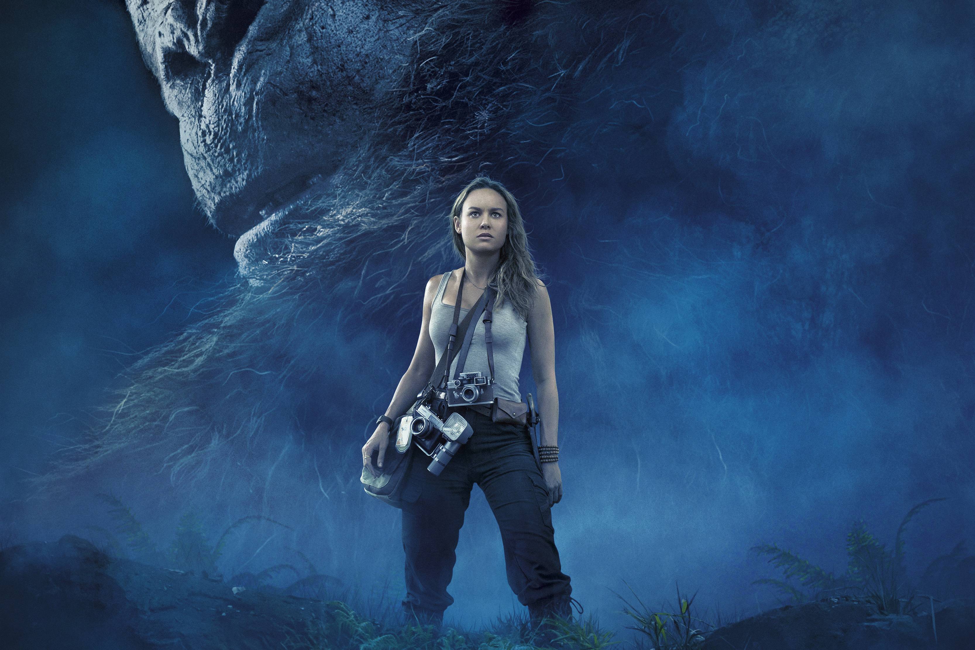 Skull Island Brie Larson Wallpaper