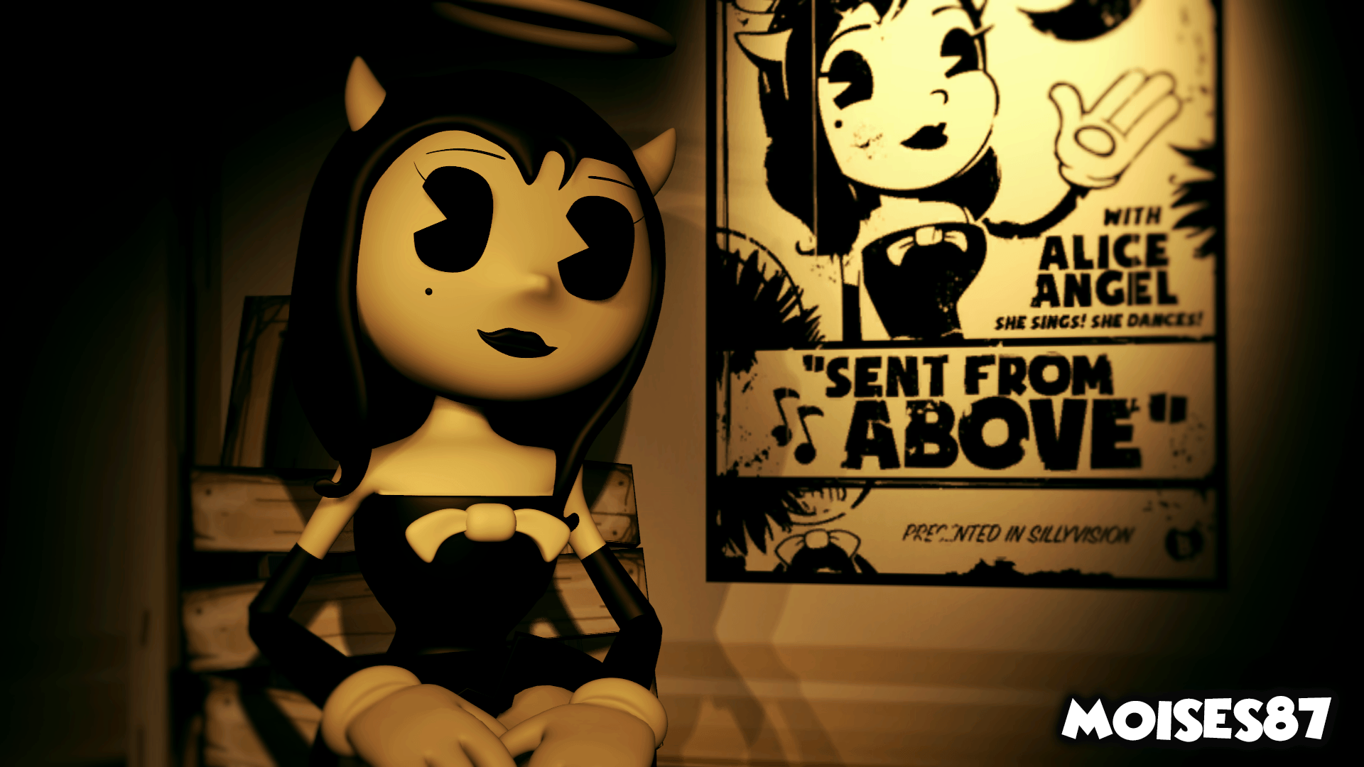 bendy and the ink machine alice angel anime