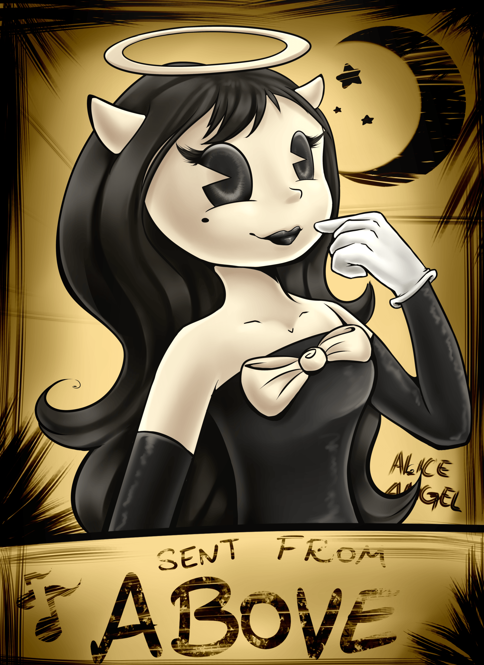 Bendy and the Ink Machine:Alice Angel (Wallpaper)